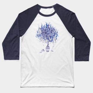 Fire Tree Baseball T-Shirt